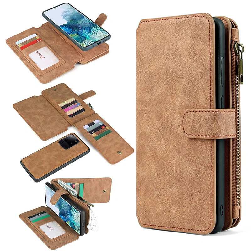 Leather Case Card Multi-function Mobile Phone Bag