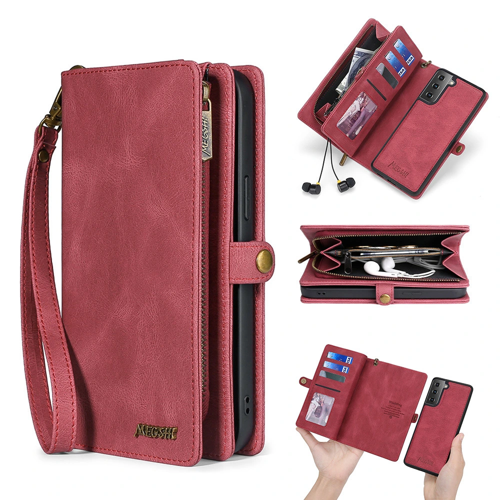 Leather Case Card Multi-function Mobile Phone Bag