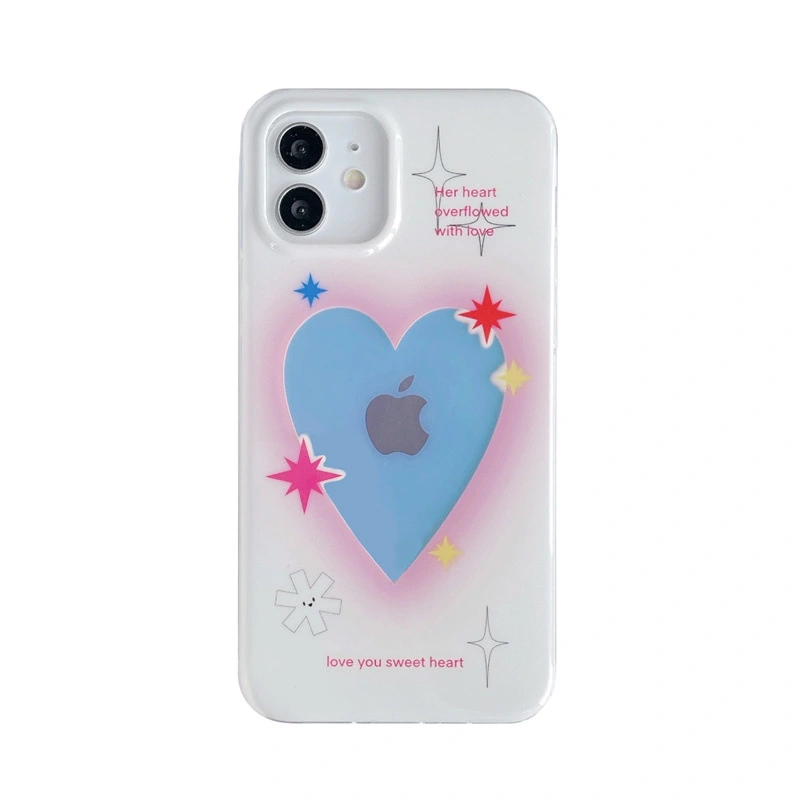 Girl Heart Ins Laser Love Suitable For Mobile Phone Case