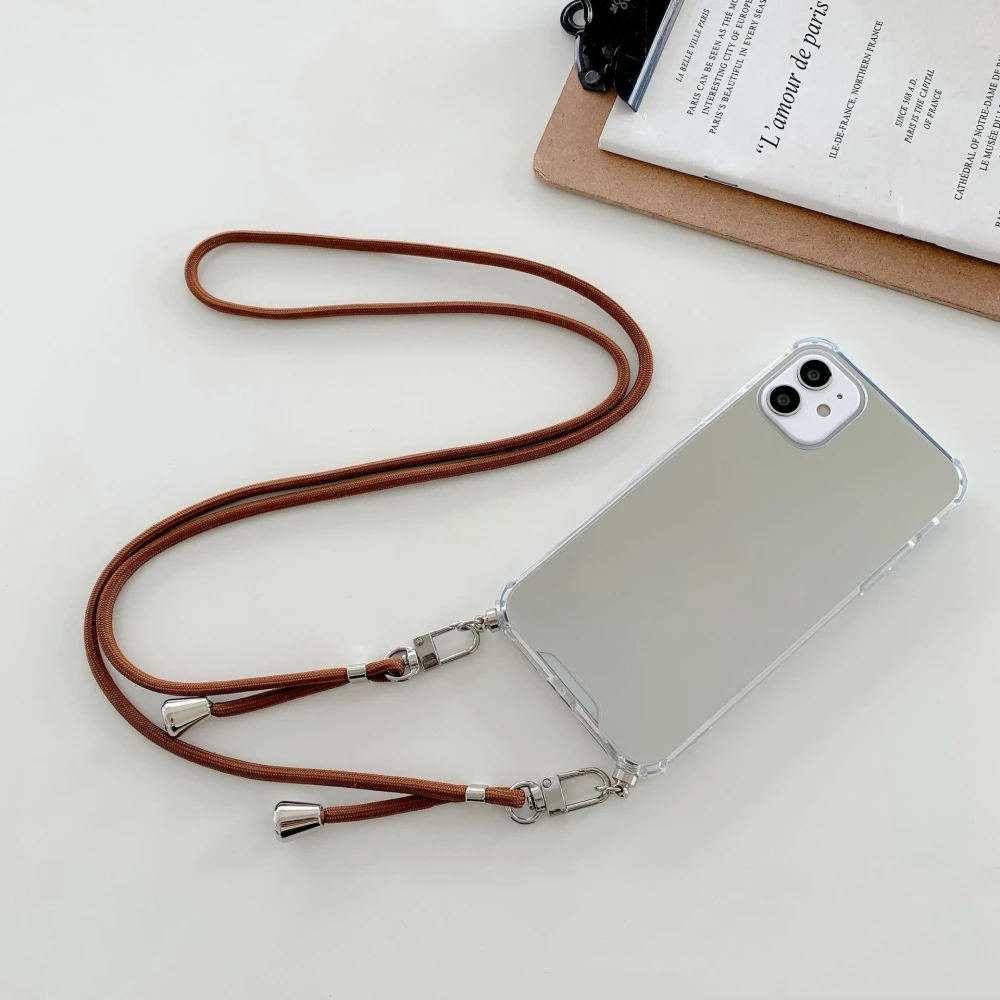 Electroplating Mirror Phone Case Bracelet Shoelace