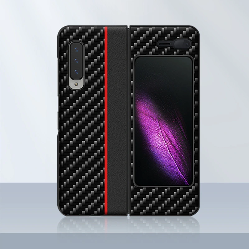 Carbon Fiber Pattern Color Matching W20 Protective Cover For Mobile Phone Case