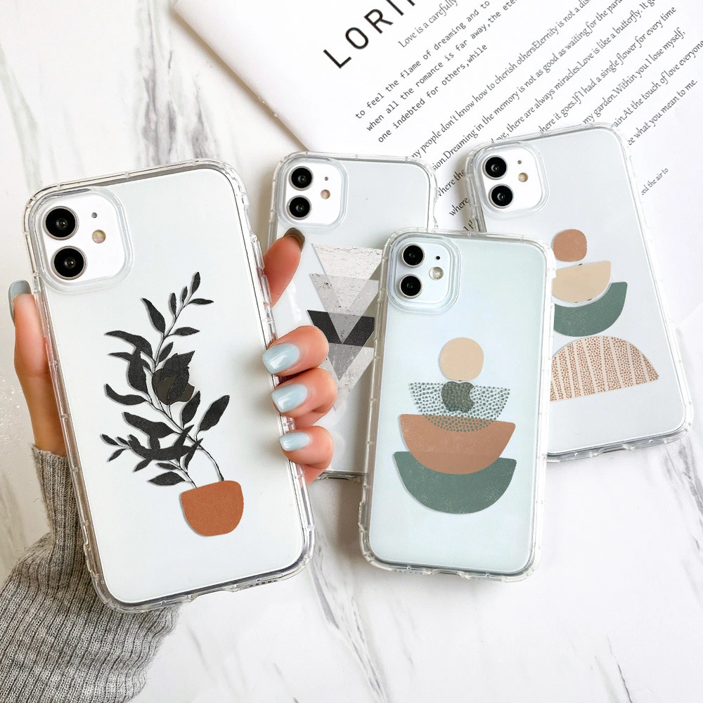 Cold Wind Art Face Silicone Phone Case