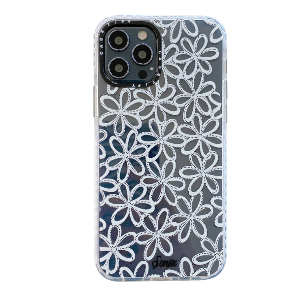 Mobile Phone Shell Snowflake Simple Personality Milk Pattern Application