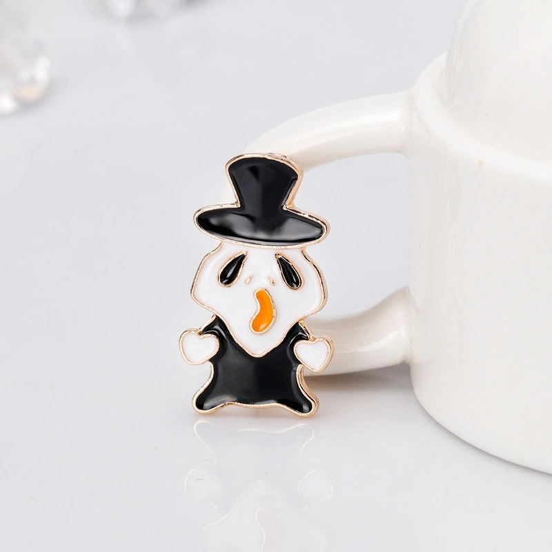 European And American Fashion Creative Personality Ghost Brooch