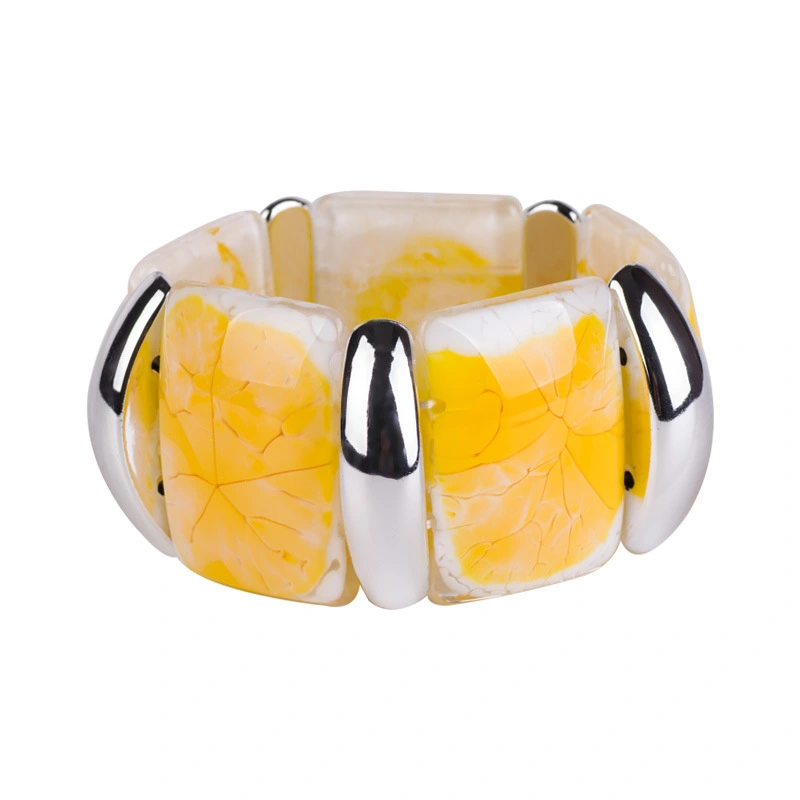 Fashion Square Resin Cloud Bracelet