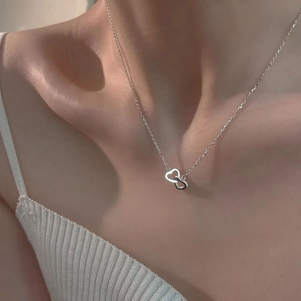 Love Necklace Female Summer Simple Design Light Luxury