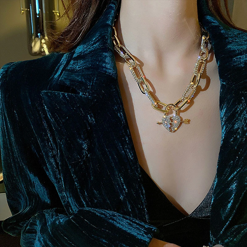 Necklace Of Love Of New Tide Contracted Cold Wind