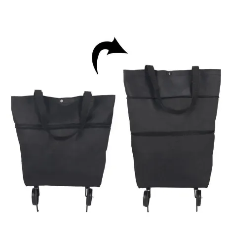 Pull Cart Shopping Food Organizer Trolley Bag On Wheels Bags Folding Portable Shopping Bags Buy Vegetables Bag Tug Package