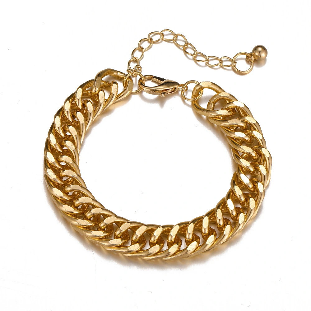 Fashion Gold Thick Chain Personality Bracelet