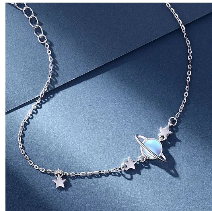 Moonstone Planet Bracelet New Women's Korean Version