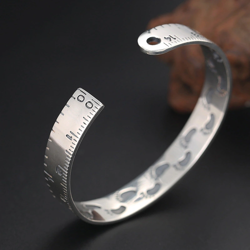 Trendy Fashion Korean Creative Ruler Bracelet