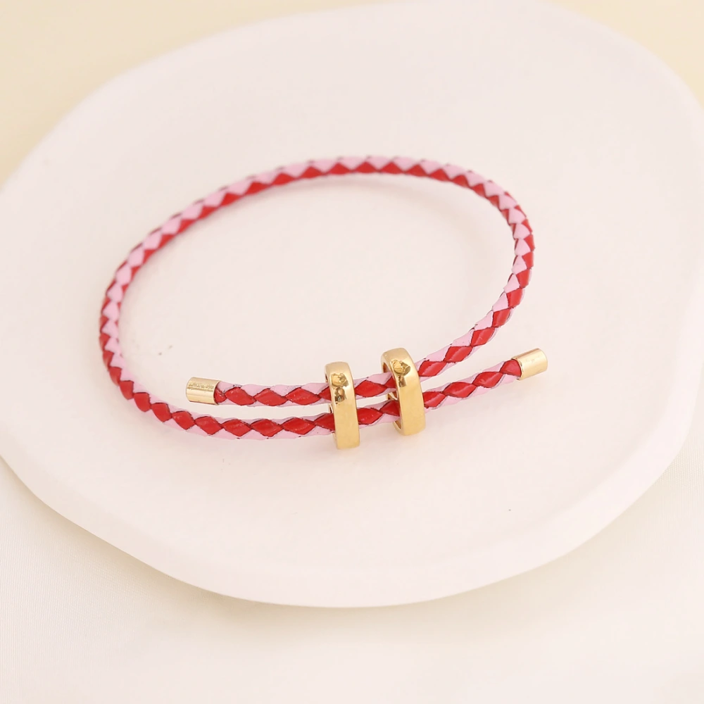 Bohemian Leather Woven Bracelet For Women