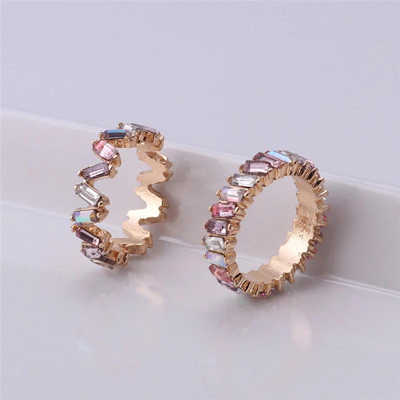 European And American Jewelry Alloy Diamond Gemstones