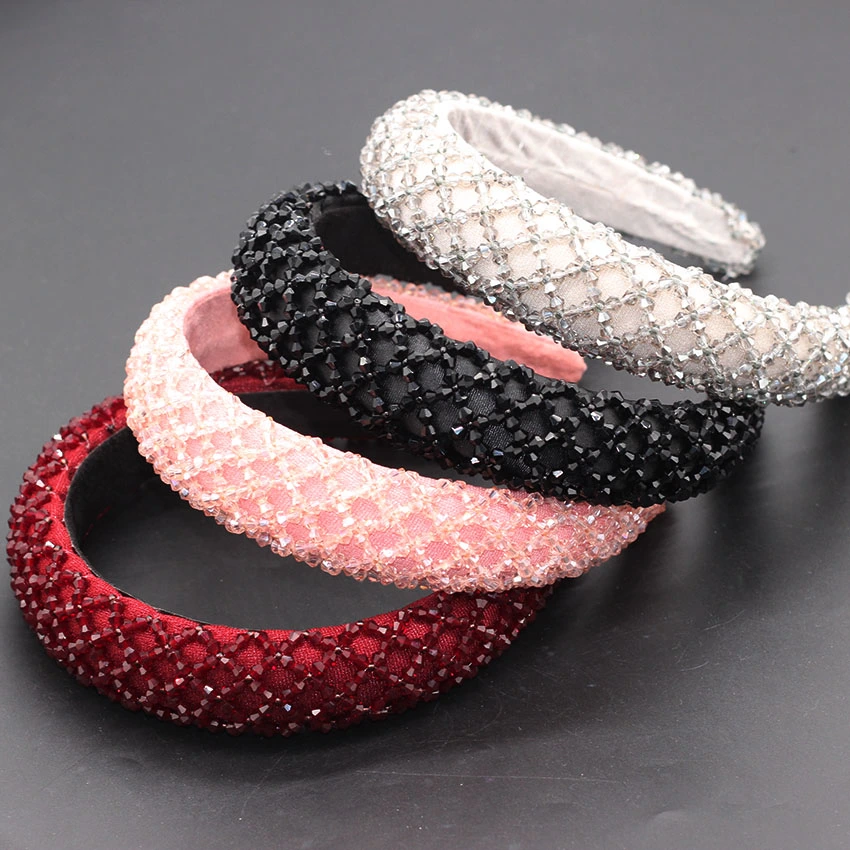 Fashionable Temperament Mesh Crystal Multi-color Personality Star Headband