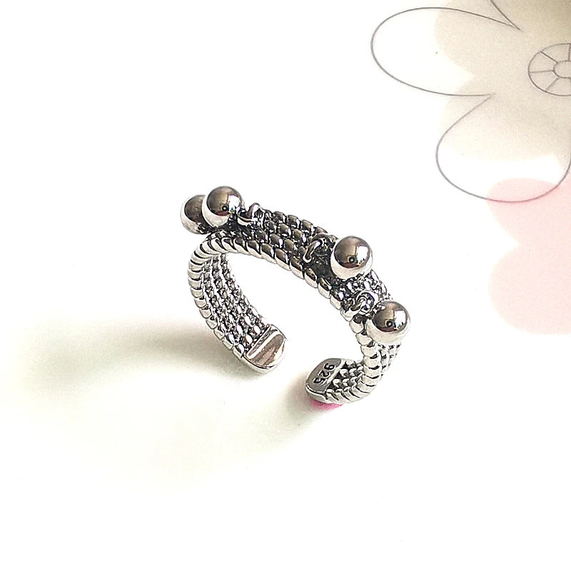 Flexible Four-bead Multi-layer Ring Female Japan And South Korea