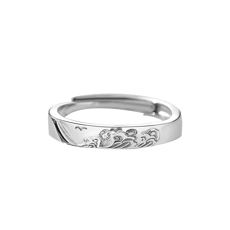 Couple Ring A Pair Of Women And Men Niche Design Sense