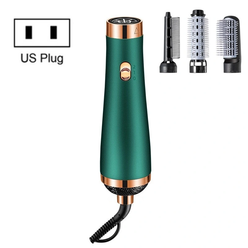 Three-in-one Hair Dryer, Hot Air Comb, Multifunctional Hair Straightener And Curling Iron