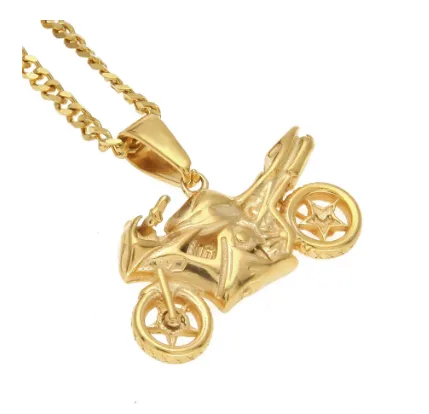 Hip Hop Men's Motorcycle Pendant
