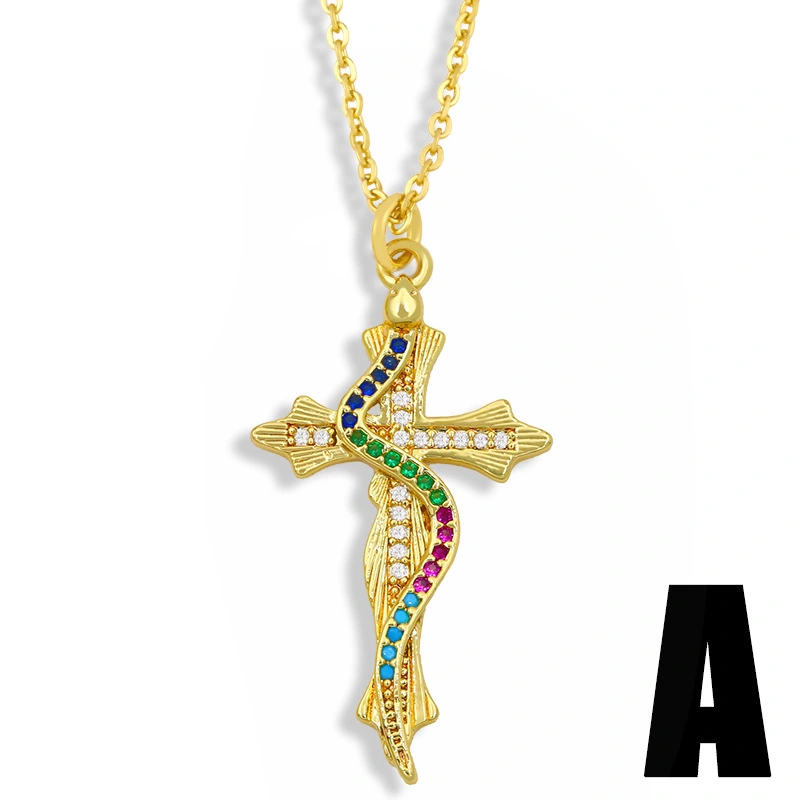 Ornaments European And American Personality Hip Hop Snake Cross