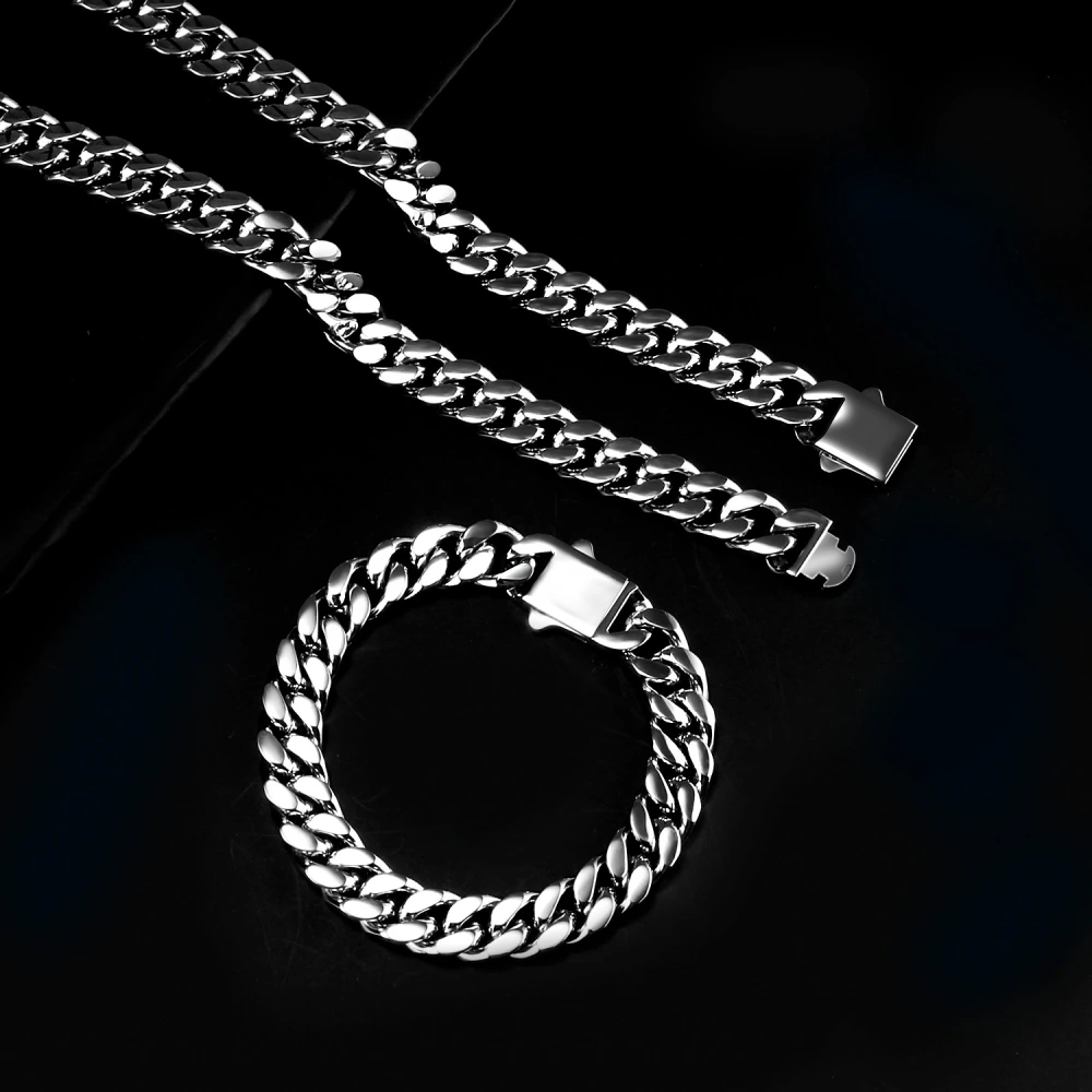 Street Hip-hop Style Necklace With Titanium Steel Necklace