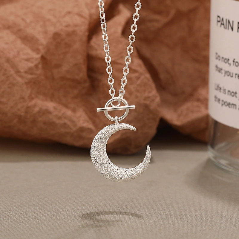 Sterling Silver Necklace Ins Light Luxury Cold Wind