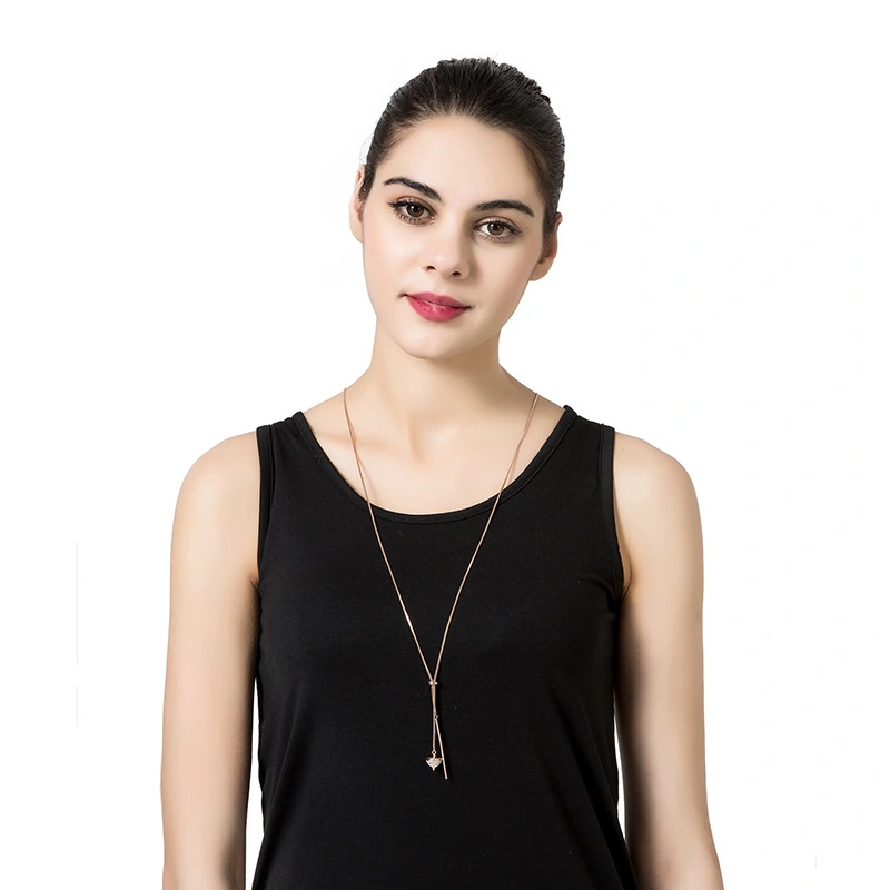 Tassel Alloy Cone Pendant Choker Necklace