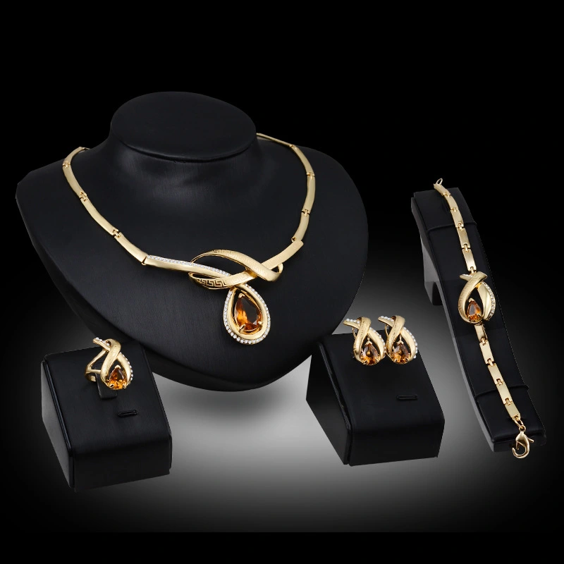 Creative Alloy Jewelry Set Gold-plated Necklace