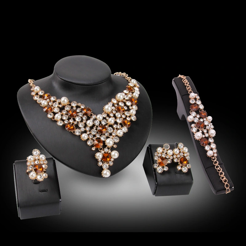 Exaggerated Jewelry Set Bridal Clothing Accessories