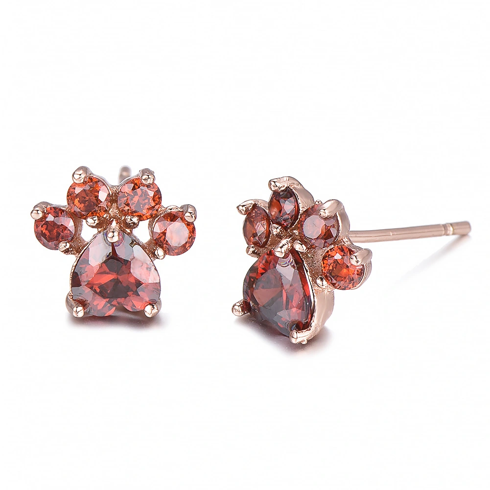 Crystal Opal Rose Gold Plated Earrings