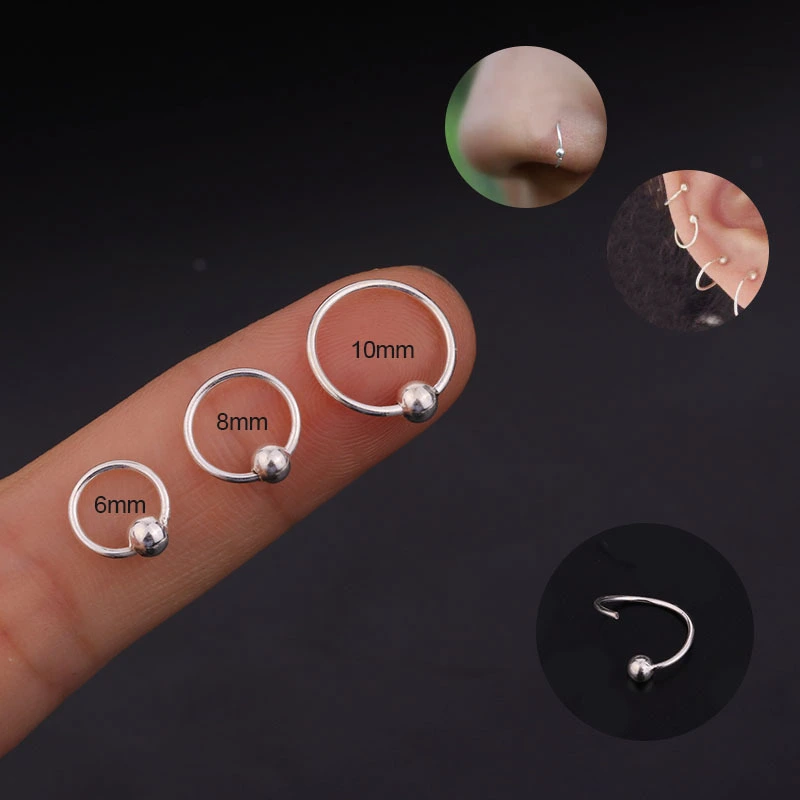 Sleeping Without Picking 925 Silver Earrings For Women