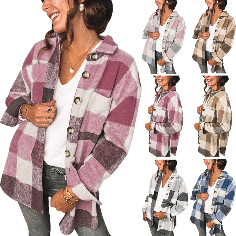 New Style Buttoned Casual Jacket With Pockets