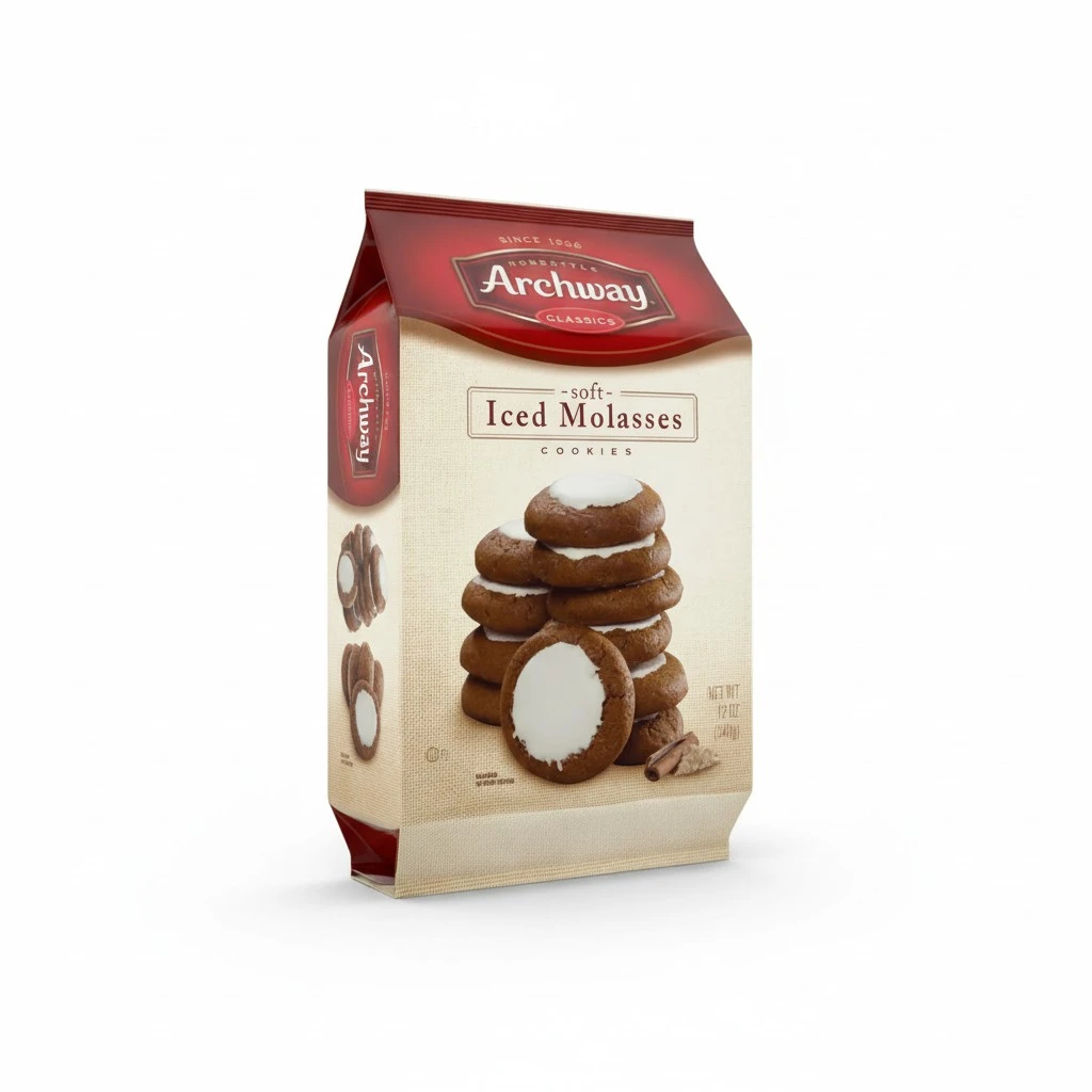 Archway Archway Iced Molasses Cookies, 12 Ounce