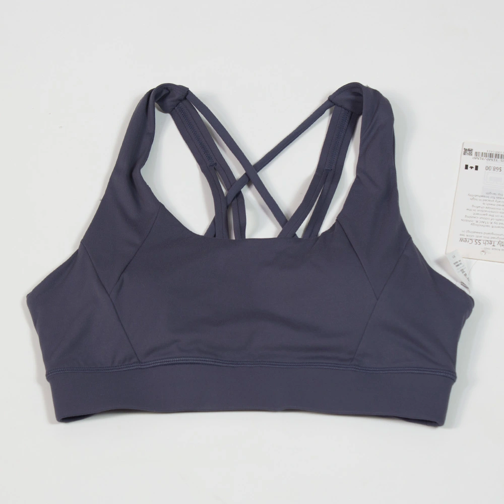 Women's Simple Nylon Sports Bra Beauty Back