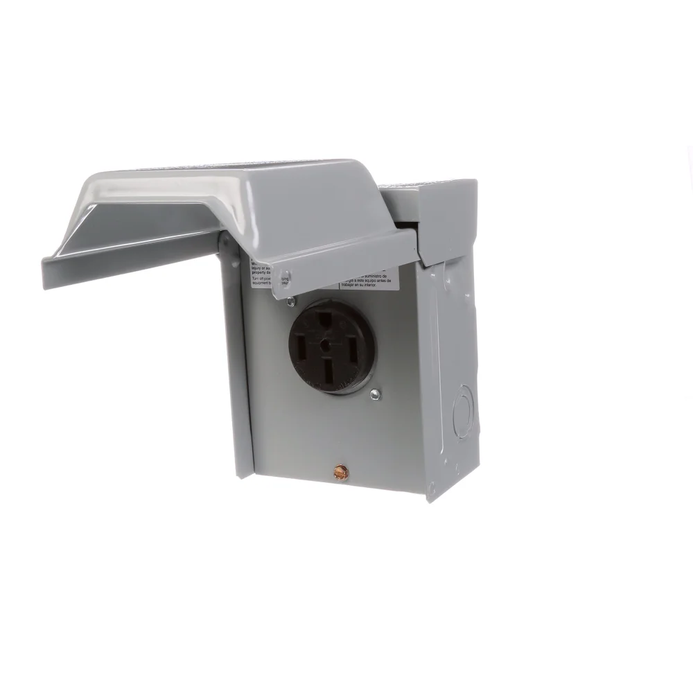 Talon LGP1S 50-Amp Enclosed, Outdoor Rated, Receptacle