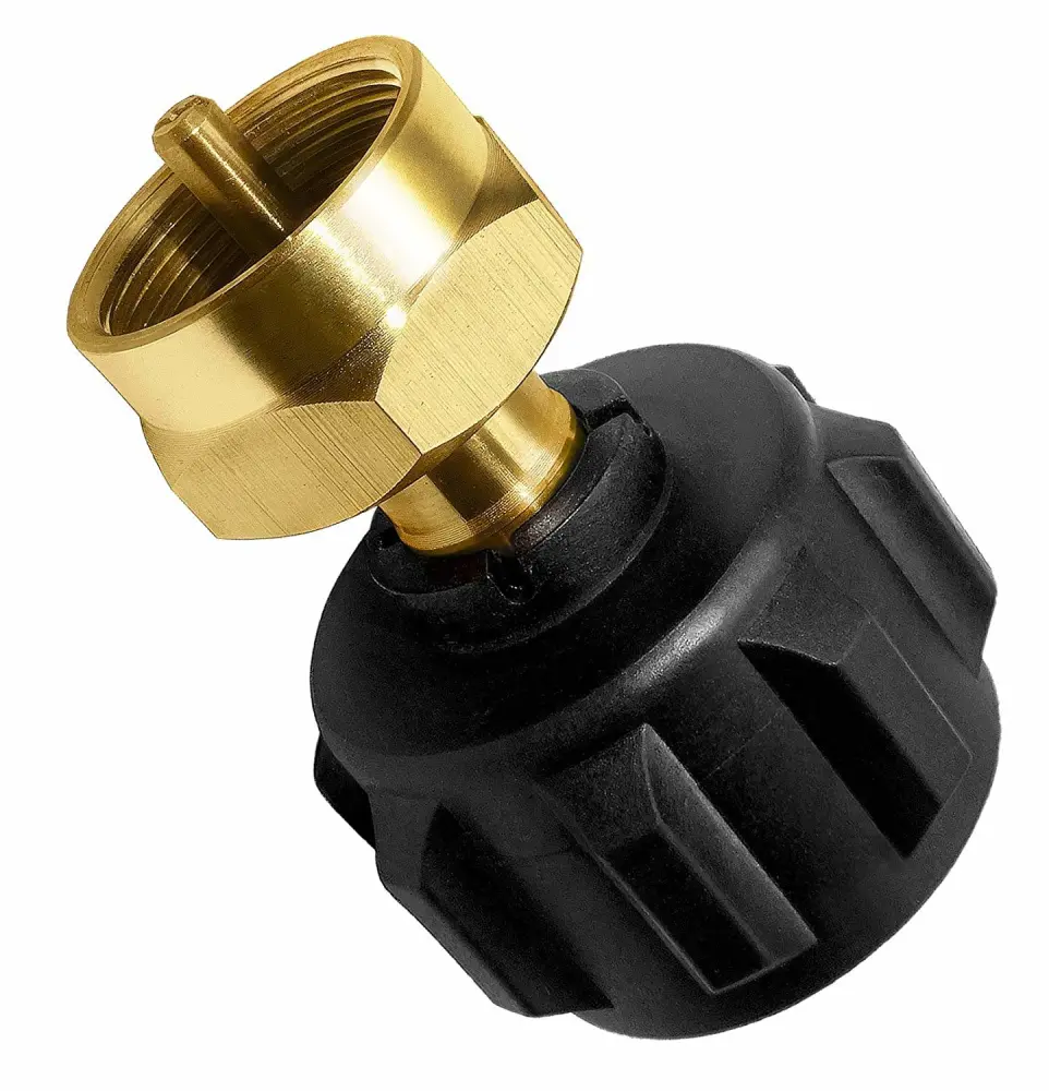 DOZYANT Propane Refill Adapter, LP Gas Cylinder Tank Coupler - Fits QCC1 / Type1 Propane Tank and 1 lb Throwaway Disposable Cylinder Propane Bottle Connector