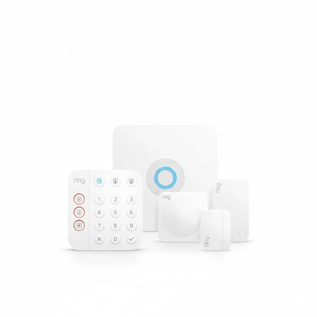 Ring Alarm 5-Piece Kit - home security system with 30-day free Ring Protect Pro subscription