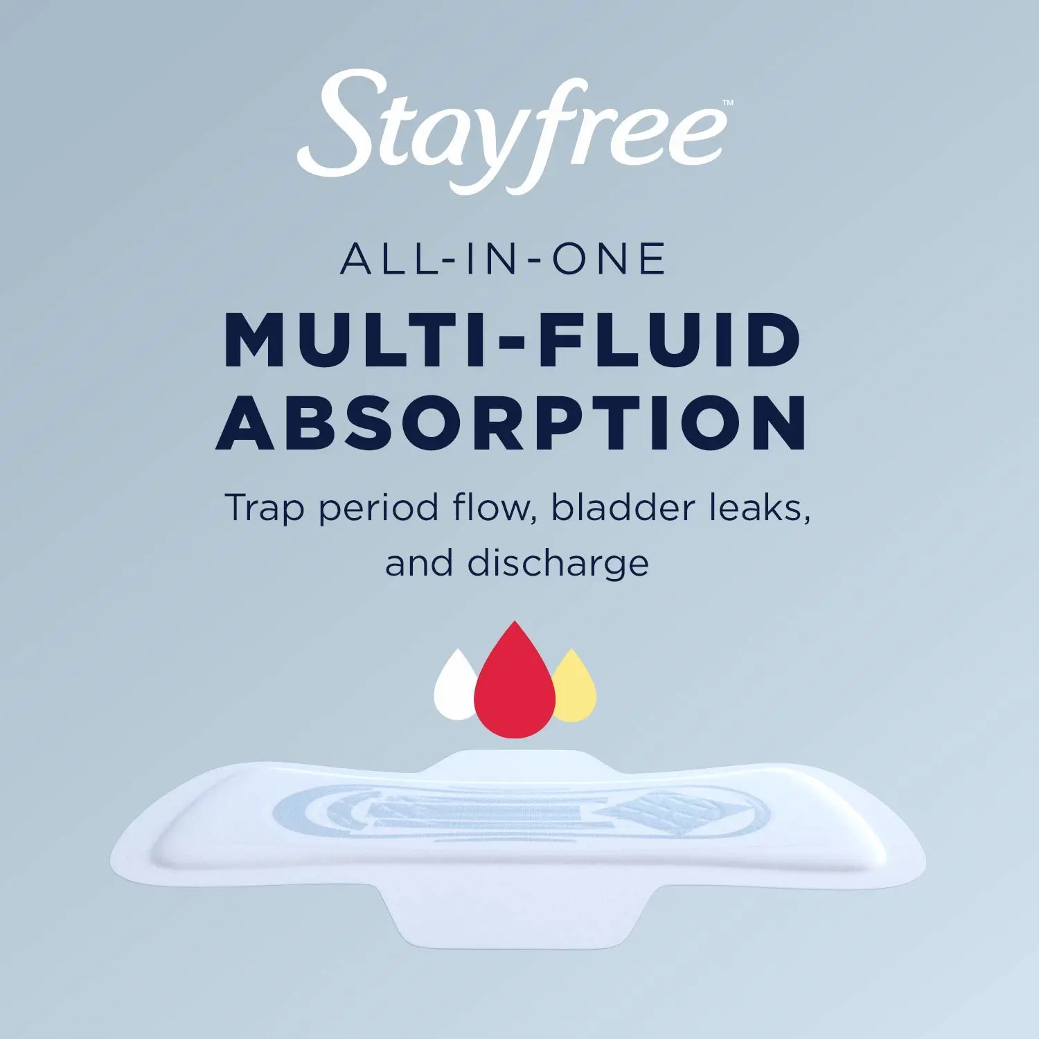 Stayfree Maxi Overnight Pads with Wings For Women, Reliable Protection and Absorbency of Feminine Periods, 28 Count