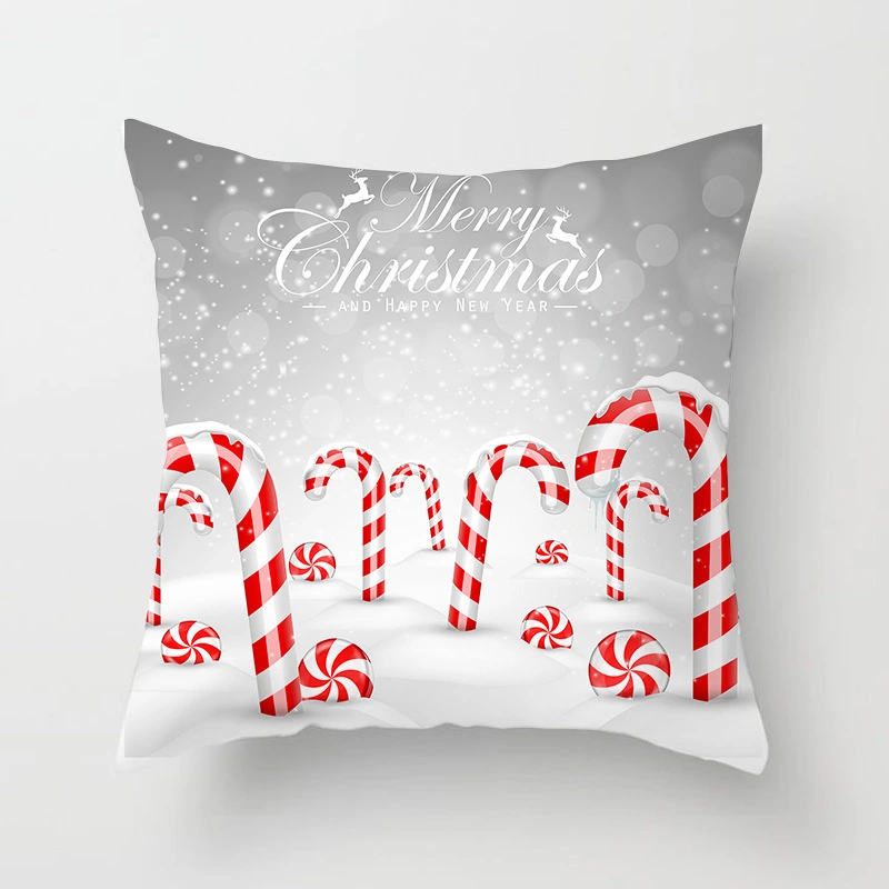 Leisure Polyester Christmas Tree Hugging Pillowcase