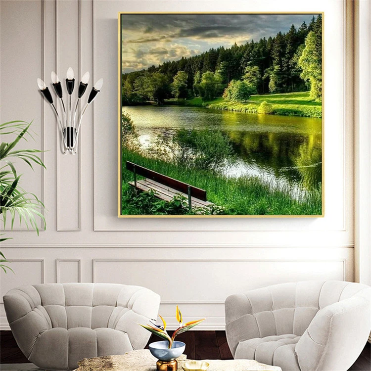 Natural Scenery Diamond Painting 5D Embroidery Square Or Round Drill Bit