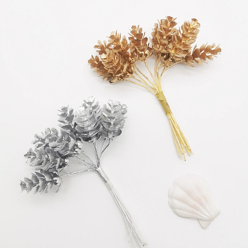 Pine Cones And Pine Branches Handmade Christmas Decoration