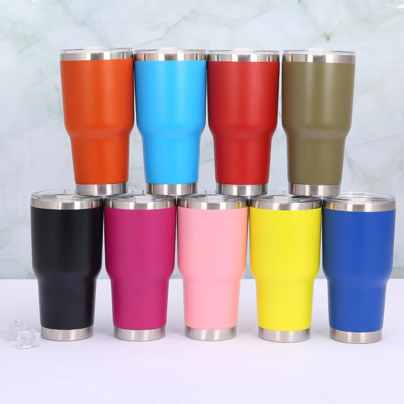 Vacuum Stainless Steel Heat Preservation And Cold Preservation Camouflage Car Mug