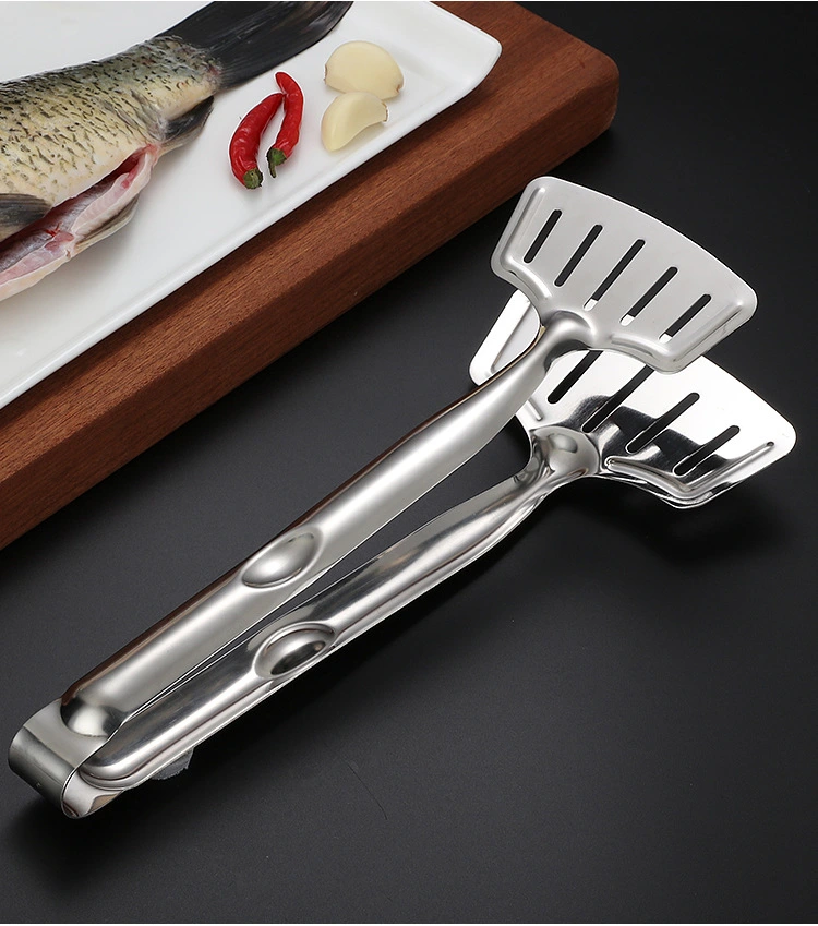 Stainless Steel Fried Fish Shovel Multifunctional Barbecue Clip