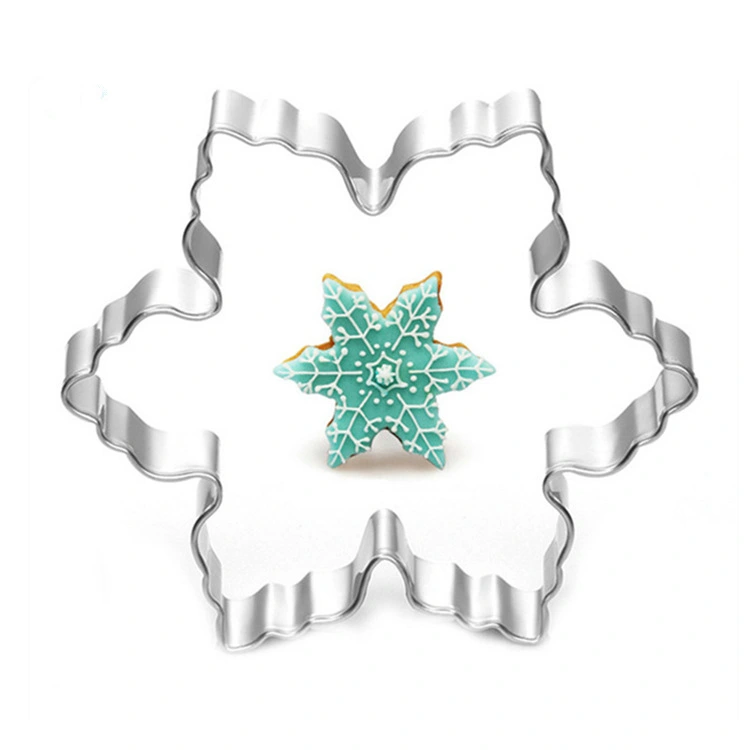 Stainless Steel Snowflake Biscuit Mould