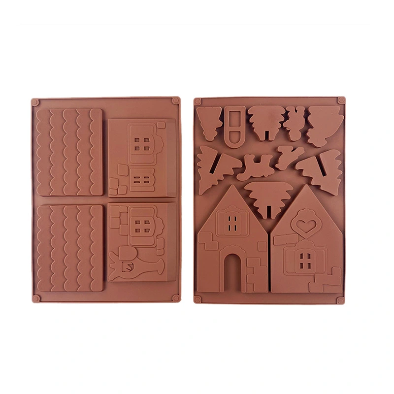 Christmas Tree Socks Elderly Silicone Chocolate Mould