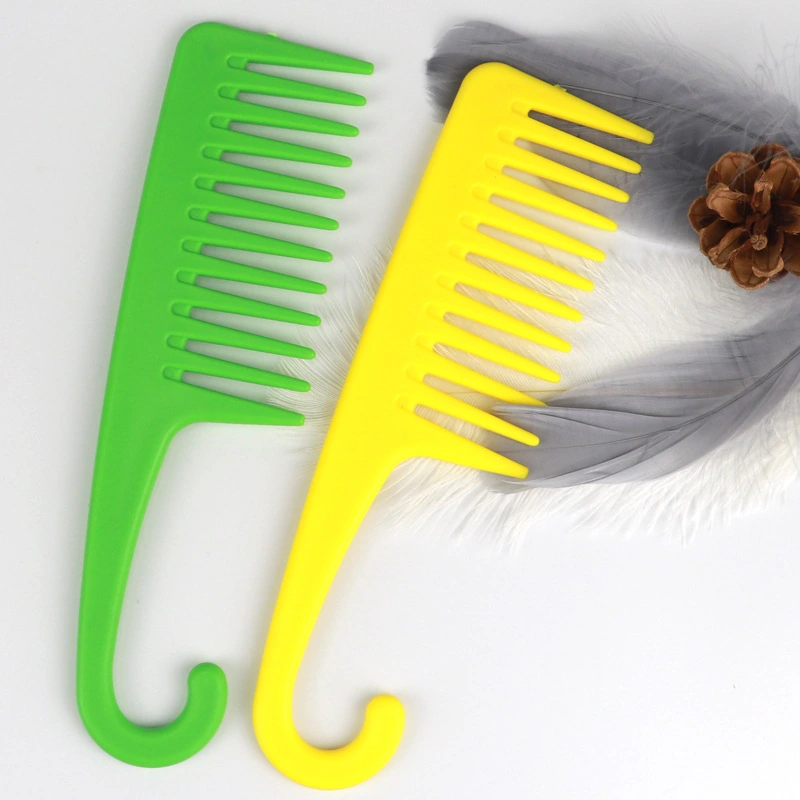 Household Simple Color Comb With Hook