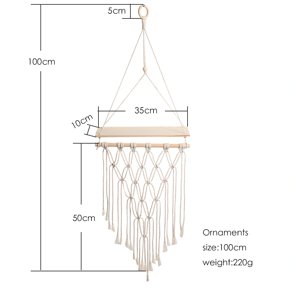 Cotton Rope Woven Tapestry Home Decoration Wall Hanging
