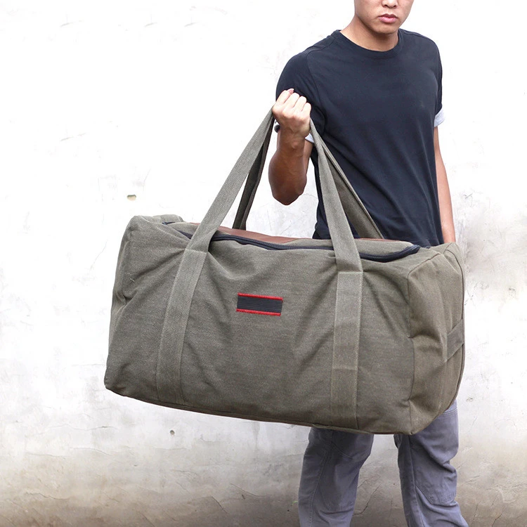 New Super Large Capacity Canvas Hand Luggage Bag