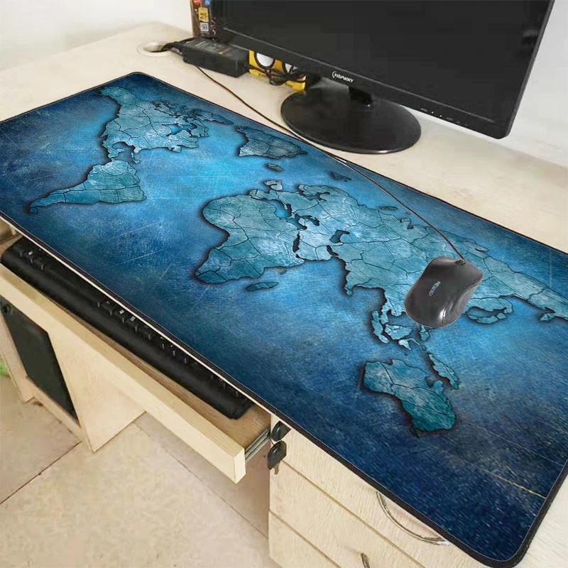 Fashion Map Office Computer Rubber Cloth Cool  Mouse Pad