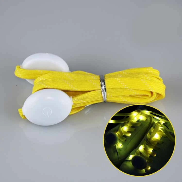 Imitation Nylon Fluorescent LED Luminous Shoelace