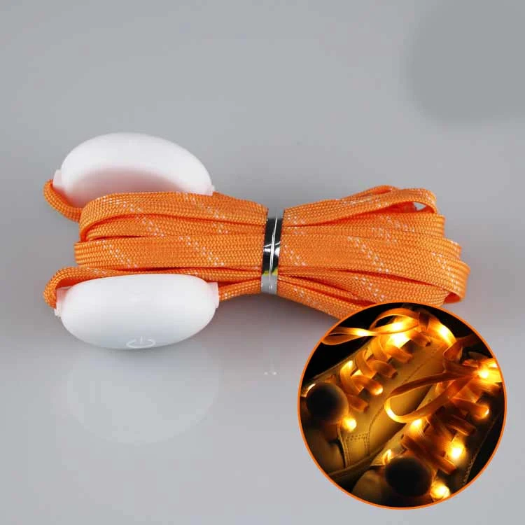 Imitation Nylon Fluorescent LED Luminous Shoelace